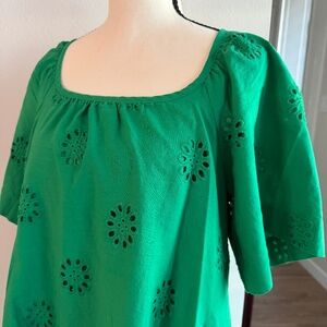 Free Assembly Casual Dress, Small, Green